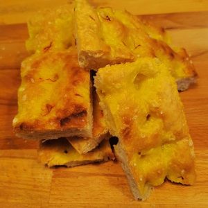 Focaccia allo zafferano